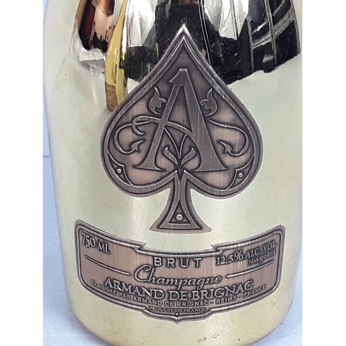 143 - Bottle of Armand De Brignac Ace of Spades champagne