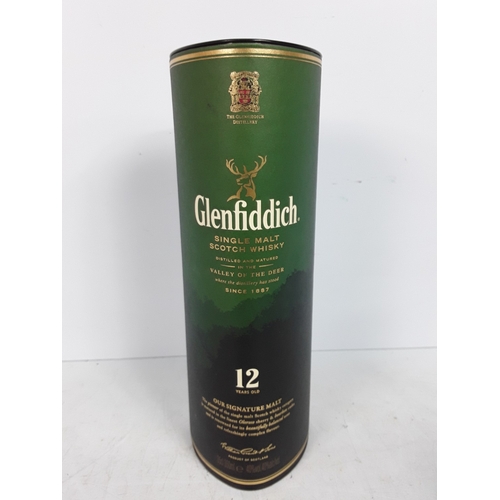 147 - Tubed 35cl Glenfiddich single malt