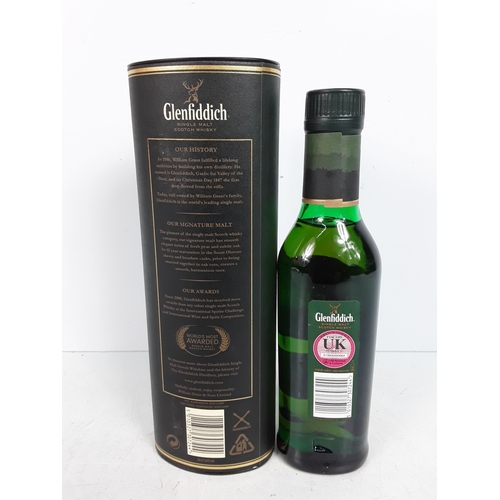 147 - Tubed 35cl Glenfiddich single malt