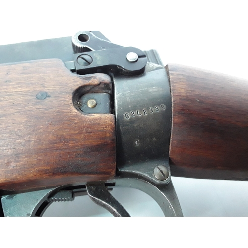 121 - Deactivated Enfield 303 new spec rifle with pig stick bayonet (complete with deactivation certificat... 