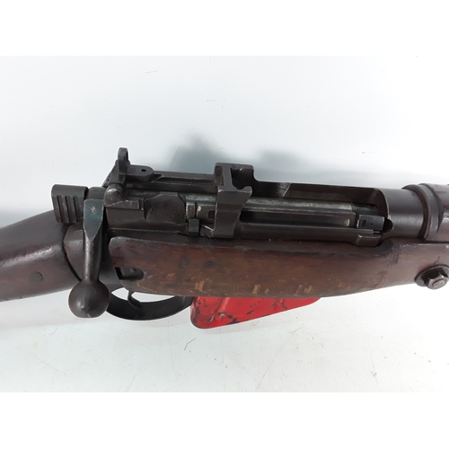 123 - Deactivated 303 jungle carbine grenade launcher with deactivation certificate