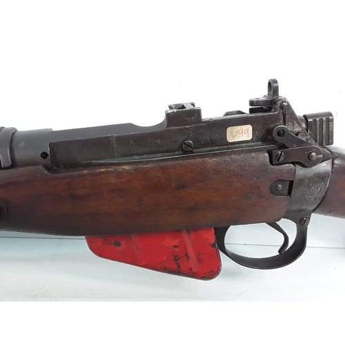 123 - Deactivated 303 jungle carbine grenade launcher with deactivation certificate