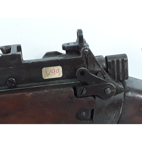 123 - Deactivated 303 jungle carbine grenade launcher with deactivation certificate