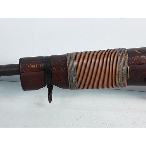 123 - Deactivated 303 jungle carbine grenade launcher with deactivation certificate