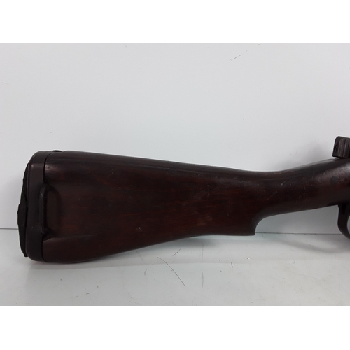 123 - Deactivated 303 jungle carbine grenade launcher with deactivation certificate