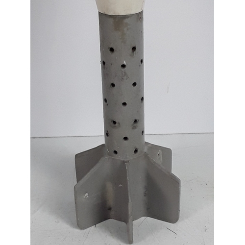 130 - Two 81mm inert mortars