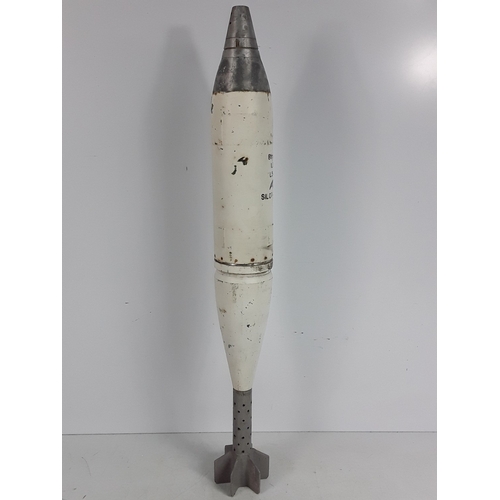 130 - Two 81mm inert mortars