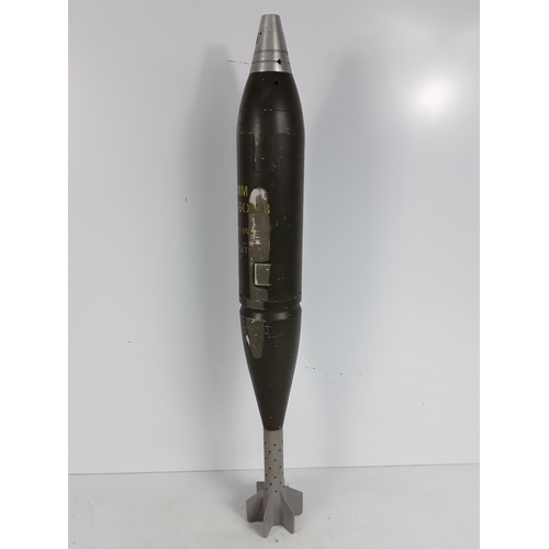 130 - Two 81mm inert mortars