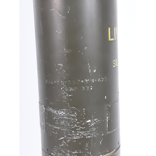 130 - Two 81mm inert mortars