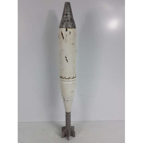 130 - Two 81mm inert mortars