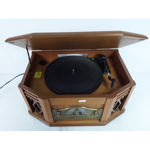 91 - Vintage style hi-fi, first aid box, shirts, etc