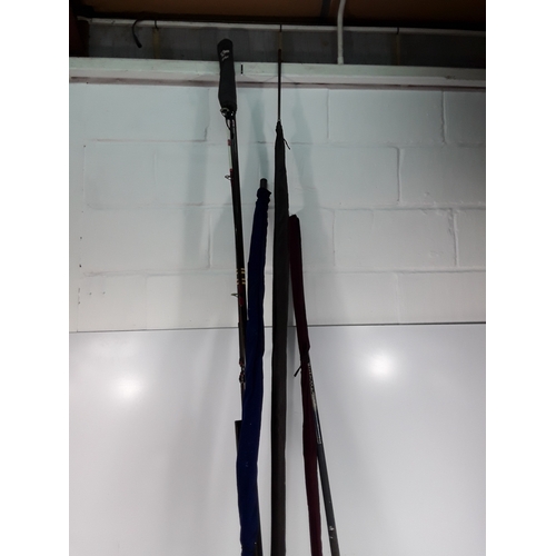 92 - Selection of various fishing rods