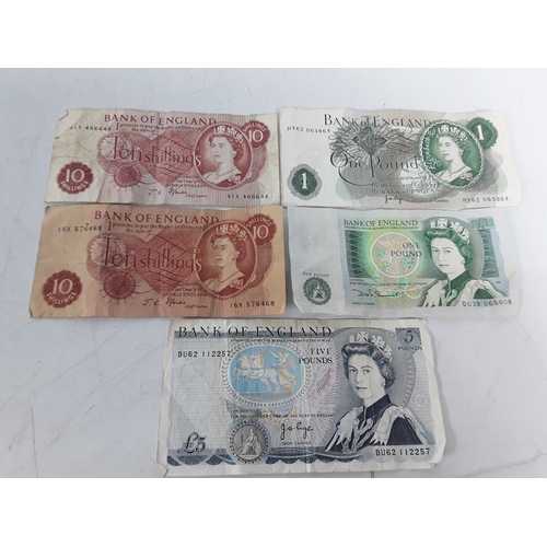 Various used bank notes