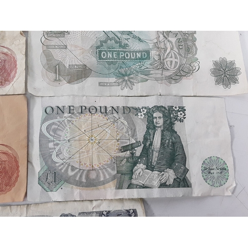 Various used bank notes