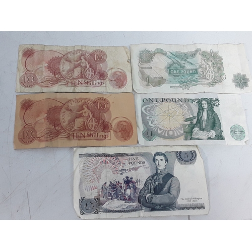 Various used bank notes