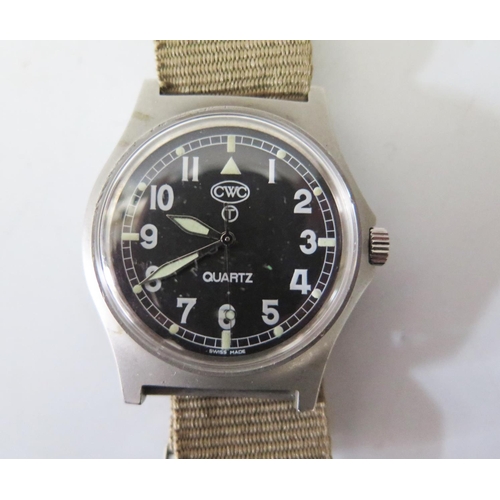 150 - A CWC Quartz Military Wristwatch 0552/6645-99 5415317 56509 90, running