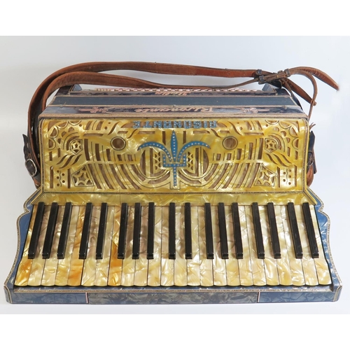 282 - A Risonante Piano Accordion with 41 keys and 120 buttons (one owner from new)