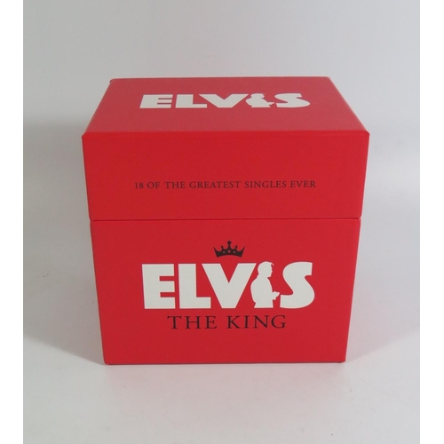 296 - Elvis Limited Edition UK Singles Boxed CD set