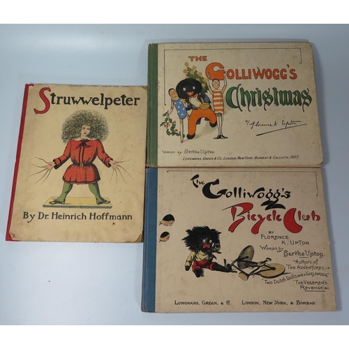 307 - A Collection of Children's Books including: Florence K. Upton's  The Golliwogg's Christmas (1st Ed.)... 