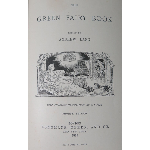 308 - Andrew Lang, The Green Fairy Book, Longmans, Gren & Co. 1895 (Fourth edition)