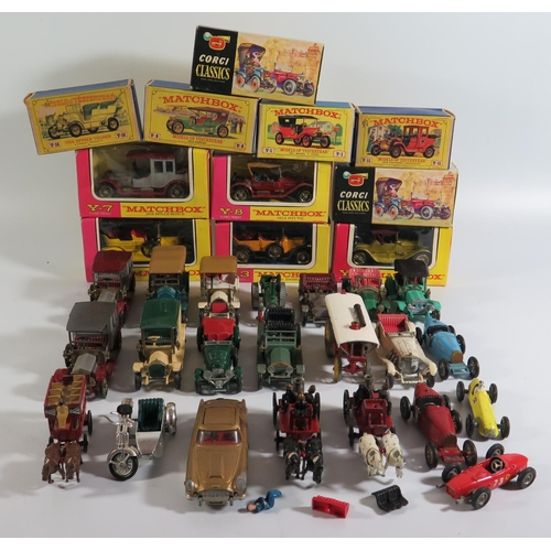 335 - A Collection of Matchbox Models of Yesteryear, Corgi Classics etc