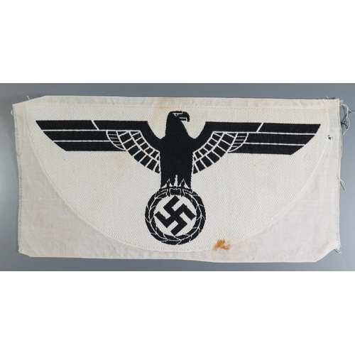 373 - From the Charles Hume-Smith Collection: A WWII Nazi German Navy Sports Vest Insignia