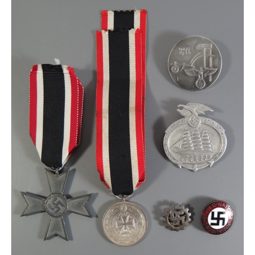 383 - From the Charles Hume-Smith Collection: A Selection of Nazi German Medals & Badges