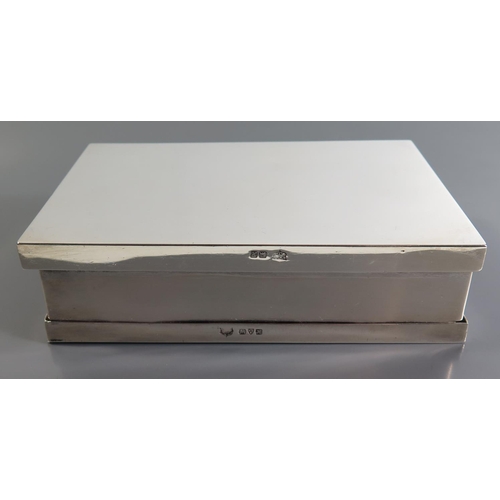 71 - An Edward VII Silver Folding Sandwich Box, Chester 1908, S. Blanckensee & Son Ltd., 369g