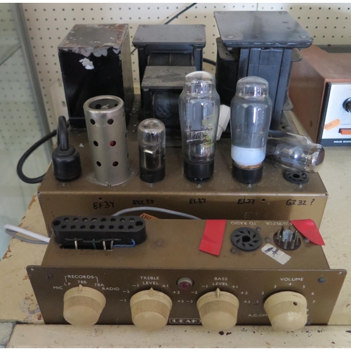 283 - An H. J. Leak & Co. Ltd. 'Point One' TL/12 12W. Amplifier, Leak switch box and Powermaster variable ... 