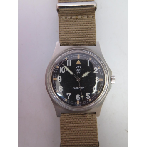 32a - A CWC Fatboy Military Wristwatch, 0552/6645-99 5415317 89