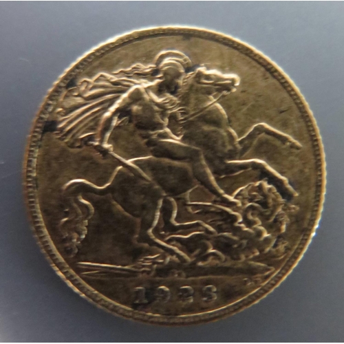 388 - A George V Gold Half Sovereign, 1926