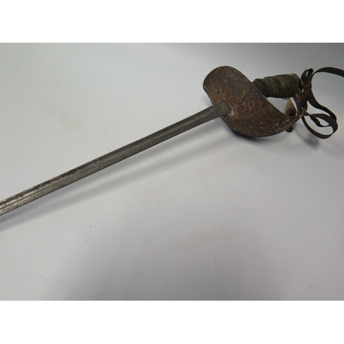 236a - A Ceylon Mounted Rifles Officer's Sword (according to the vendor having belonged to the Lord Lieuten... 