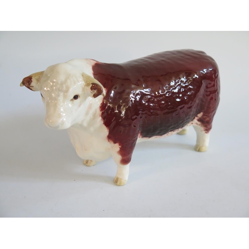 264 - A Beswick Hereford Bull 1363A