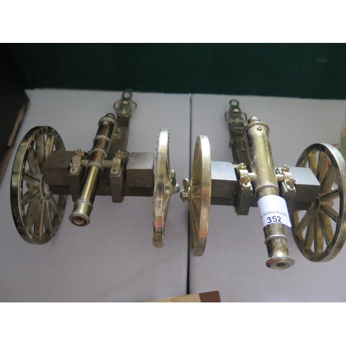 352 - Two Bassett-Lowke Model Cannons