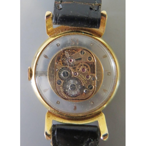 239a - A Marvin Lady's Wristwatch with skeleton back