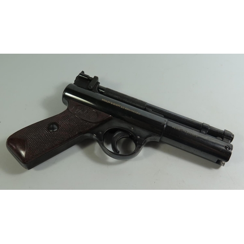 288 - A Webley & Scott 'Senior' .22 Air Pistol