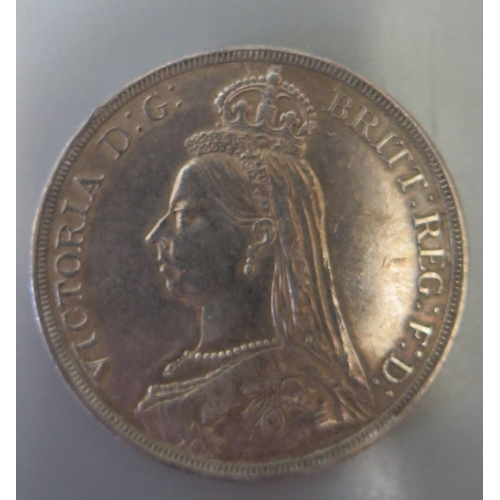 301E - An 1887 Silver Crown