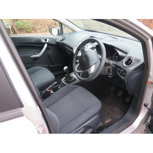 1 - Ford Fiesta Edge WF61DXW, 19,750 miles, 1242cc Manual Petrol, five door hatchback, one lady owner si... 