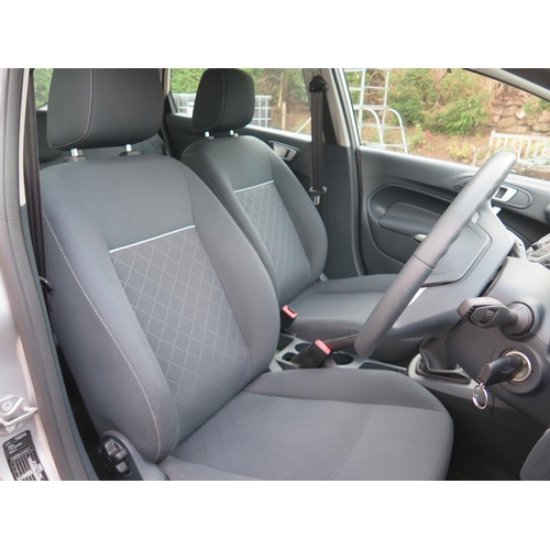 1 - Ford Fiesta Edge WF61DXW, 19,750 miles, 1242cc Manual Petrol, five door hatchback, one lady owner si... 