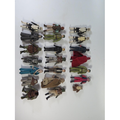 480 - 21 Star Wars Return of the Jedi miniature figures