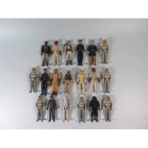 482 - 19 Star Wars Empire Strikes Back miniature figures