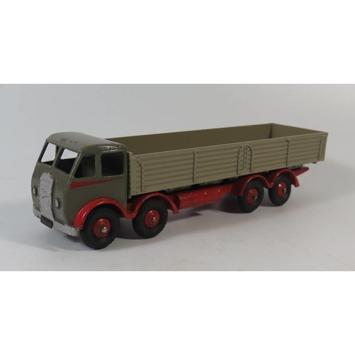 487 - Dinky 501 wheel wagon in dark grey with red chassis