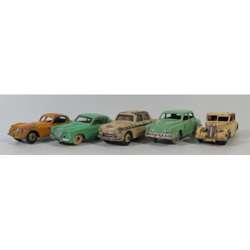 492 - Dinky 169 Studebaker and four other models