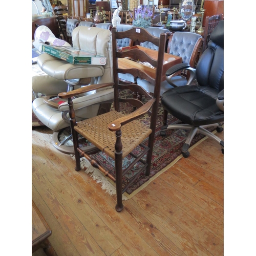 501 - A ladder back Carver chair