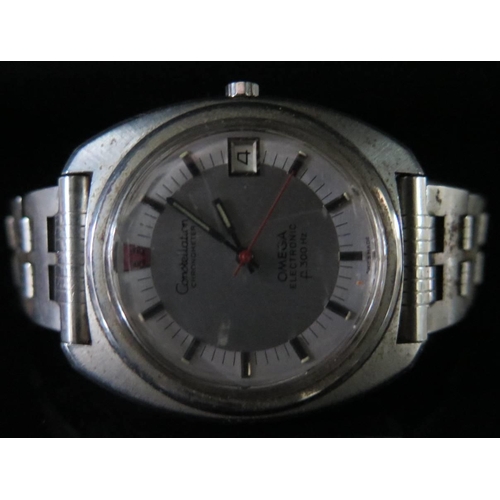 229 - A Gent's Omega Constellation Electronic Wristwatch in steel case, 34627095