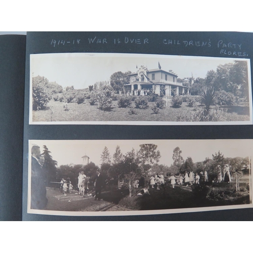 333 - An Early 20th Century Album of Panoramic Photographs including 1905 home of the Musgraves S. Ireland... 