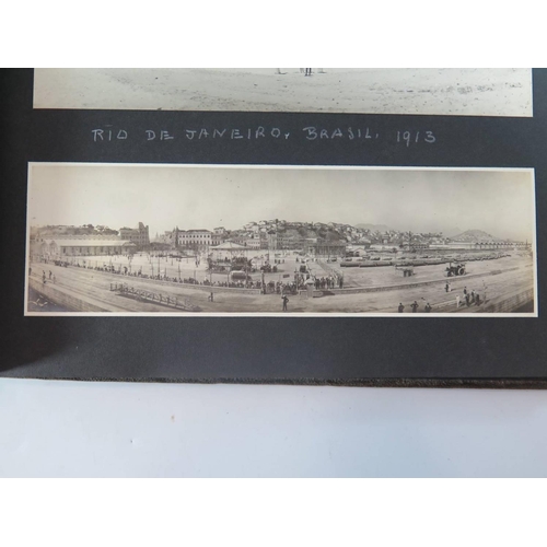 333 - An Early 20th Century Album of Panoramic Photographs including 1905 home of the Musgraves S. Ireland... 