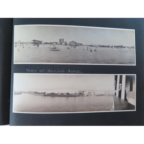 333 - An Early 20th Century Album of Panoramic Photographs including 1905 home of the Musgraves S. Ireland... 