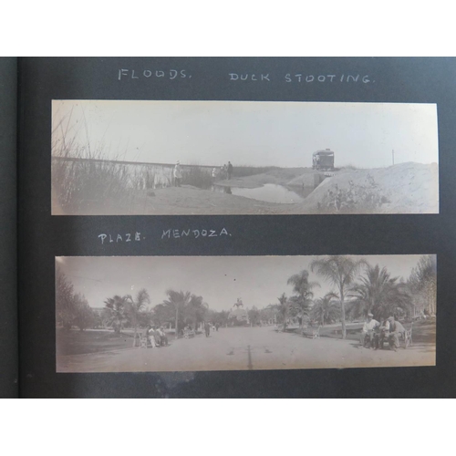 333 - An Early 20th Century Album of Panoramic Photographs including 1905 home of the Musgraves S. Ireland... 