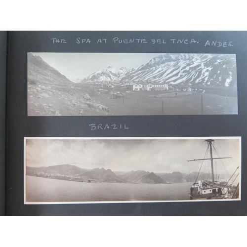 333 - An Early 20th Century Album of Panoramic Photographs including 1905 home of the Musgraves S. Ireland... 